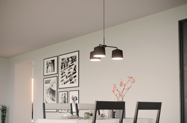 Lustră pe cablu CAGUANES 3xE27/40W/230V Eglo 900446