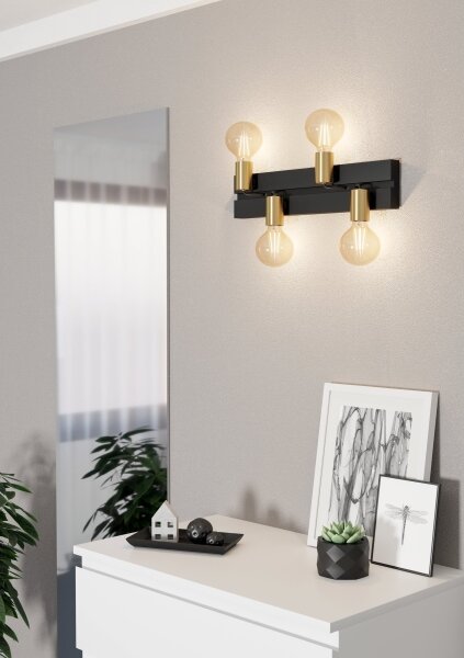 Plafonieră MACCHIONE 4xE27/10W/230V Eglo 900509