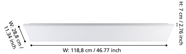 Plafonieră LED TURCONA LED/32W/230V Eglo 900706