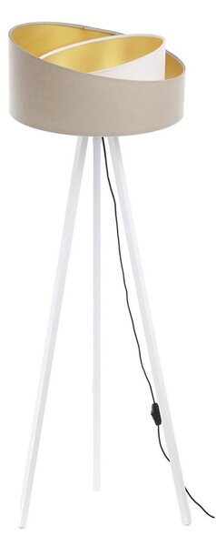 Lampadar GALAXY 1xE27/60W/230V bej/alb