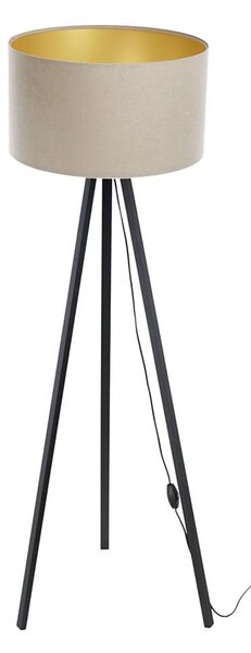 Lampă de podea STANDART 1xE27/60W/230V bej/wenge
