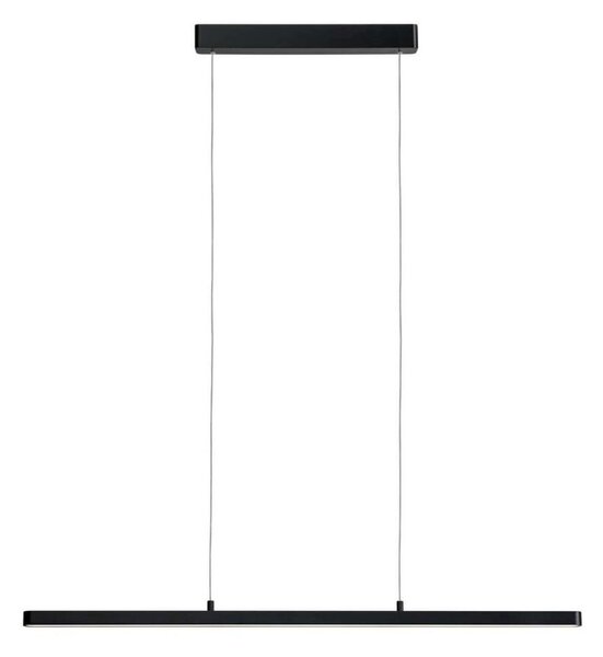 Lustră pe cablu dimabilă LED/42W LENTO 230V neagră Paulmann 79693