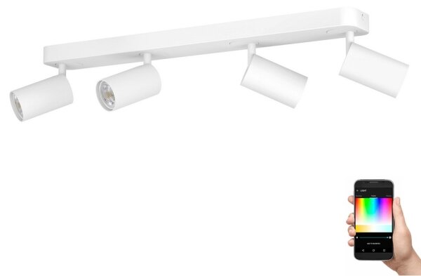 Spot LED RGBW dimabil TELIMBELA-Z 4xGU10/4,9W/230V Eglo 900338