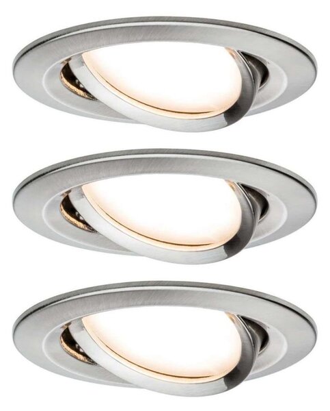 Paulmann 93483 - Set 3x LED 6,5W IP23 lumini baie NOVA 230V dimabil
