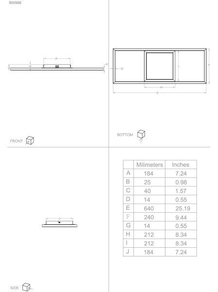 Plafonieră LED RGBW dimabilă CALAGRANO-Z LED/21W/230V Eglo 900566