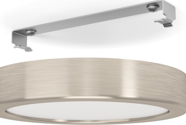 Eglo 900583 - Plafonieră LED reglabilă FUEVA, LED/11W/230V, crom