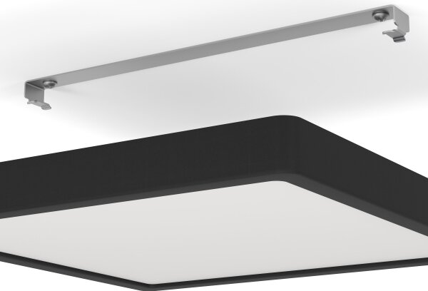 Eglo 900588 - Plafonieră LED FUEVA dimabilă, 20,5 W, 230 V, negru