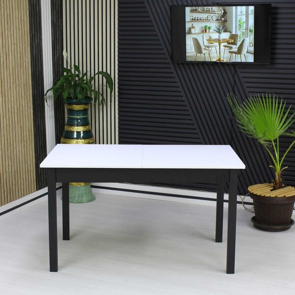 Masă extensibilă Mara Alb 170x75 cm