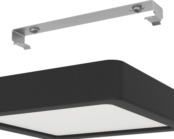 Eglo 900586 - Plafonieră LED reglabilă FUEVA LED/11W/230V, neagră