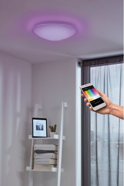 Aplică/plafonieră LED RGB dimabilă Eglo 32589 GIRON-C LED/17W/230V