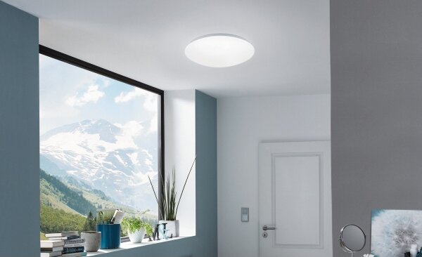 Aplică/plafonieră LED RGB dimabilă Eglo 32589 GIRON-C LED/17W/230V