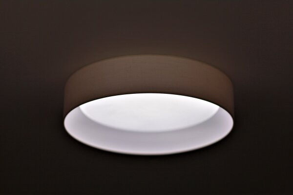 Plafonieră LED Duolla ROLLER LED/24W/230V d. 45 cm crem