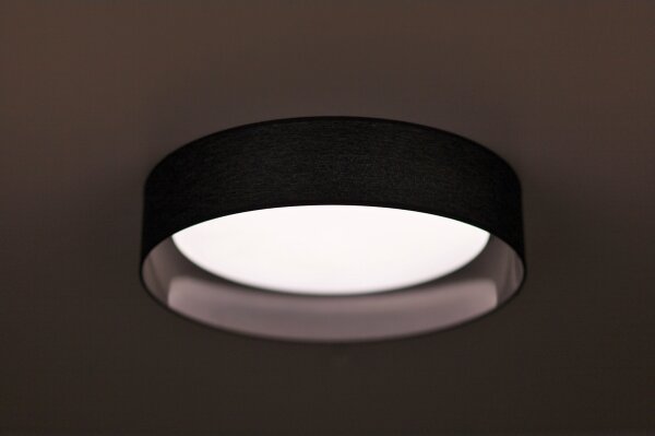 Plafonieră LED Duolla ROLLER LED/24W/230V d. 45 cm antracit