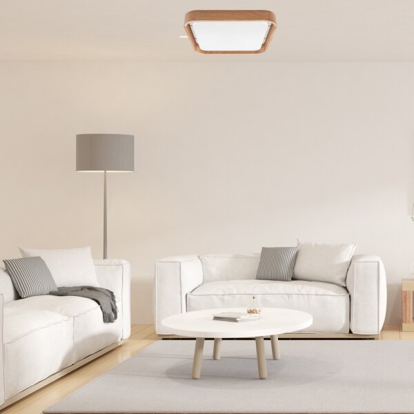 Plafonieră LED BRILAGI MANAROLA CUBIC LED/24W/230V + telecomandă