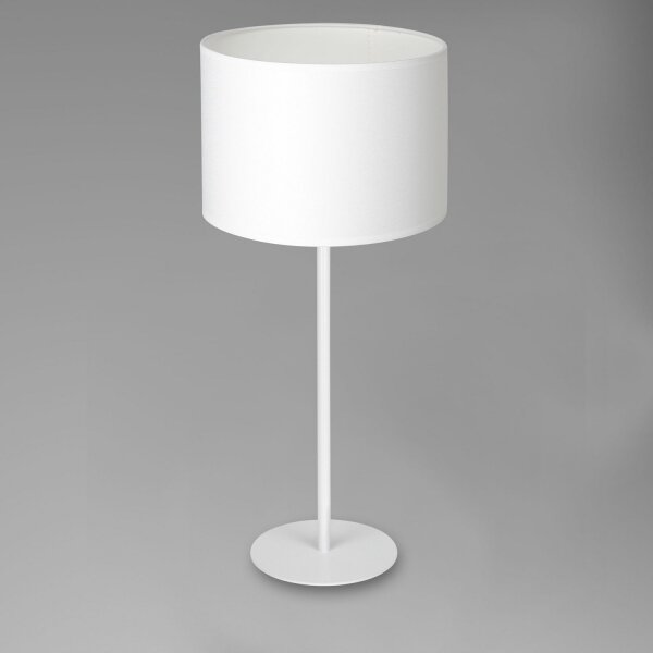Lampă de masă ARDEN 1xE27/60W/230V d. 25 cm albă