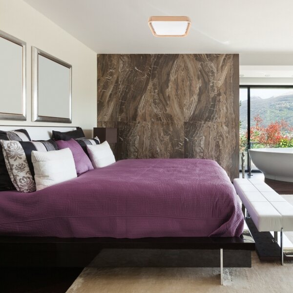 Brilagi - Plafonieră LED MANAROLA CUBIC LED/24W/230V 3000-6500K + telecomandă