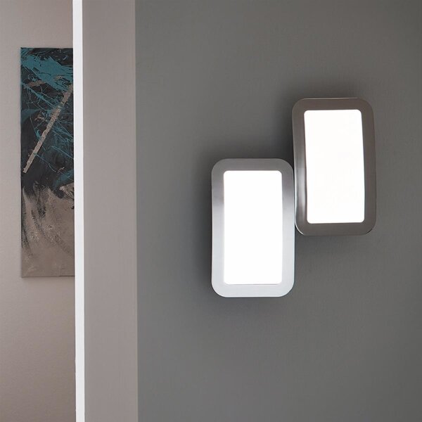 Wofi 4526.02.01.6000- Set 2x LED lampă de perete dimabilă SAGA LED/8W/230V