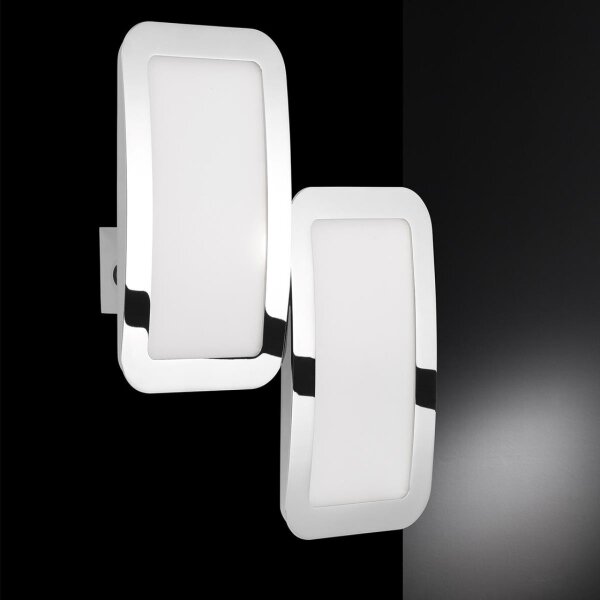 Wofi 4526.02.01.6000- Set 2x LED lampă de perete dimabilă SAGA LED/8W/230V
