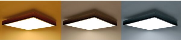Plafonieră LED dimabilă LED/40W/230V 3000-6500K Solight WO802 + telecomandă