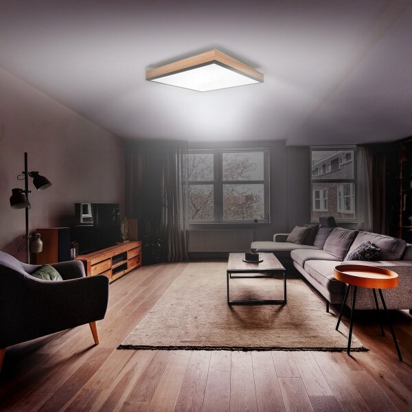 Plafonieră LED dimabilă LED/40W/230V 3000-6500K Solight WO802 + telecomandă