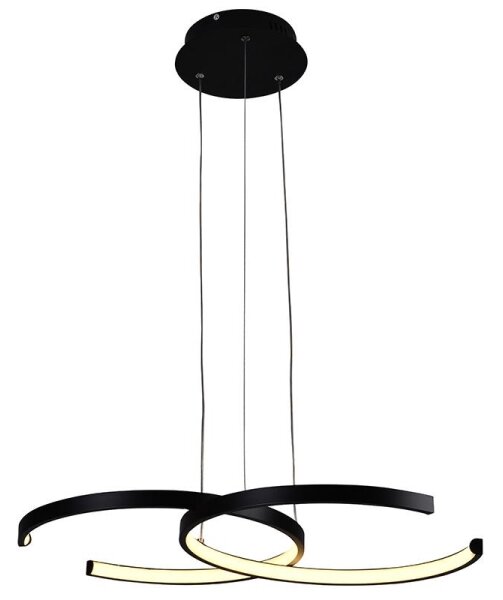 Lustră LED dimabilă pe cablu LED/50W/230V 3000-6500K + telecomandă