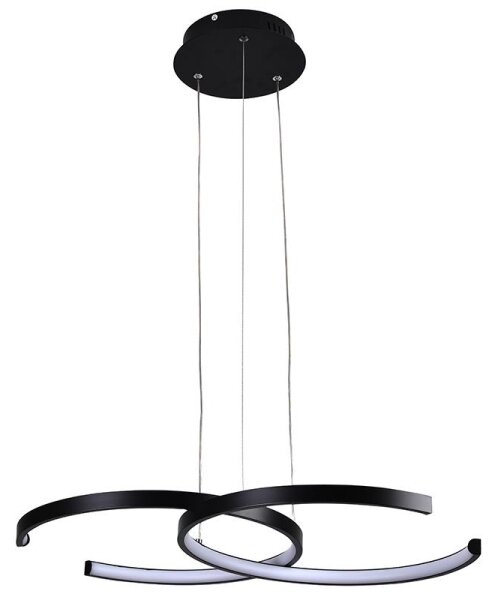 Lustră LED dimabilă pe cablu LED/50W/230V 3000-6500K + telecomandă