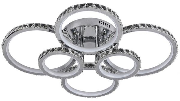 Lustră LED dimabilă aplicată LED/205W/230V 3000-6500K + telecomandă