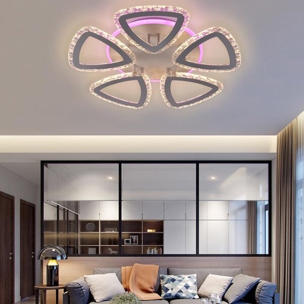Lustră LED aplicată reglabilă LED/70W/230V 3000-6500K + telecomandă