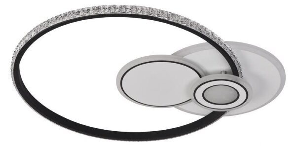 Lustră LED dimabilă aplicată LED/80W/230V 3000-6500K + telecomandă