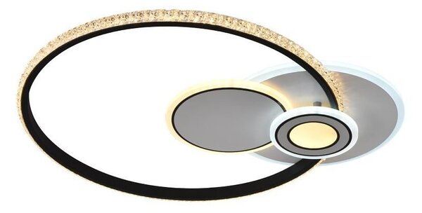 Lustră LED dimabilă aplicată LED/80W/230V 3000-6500K + telecomandă