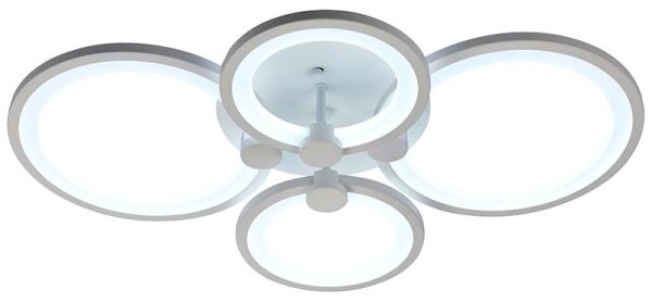 Lustră LED dimabilă aplicată LED/65W/230V 3000-6500K + telecomandă