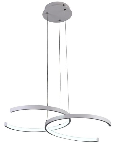 Lustră LED dimabilă pe cablu LED/50W/230V 3000-6500K + telecomandă