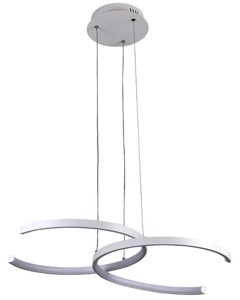 Lustră LED dimabilă pe cablu LED/50W/230V 3000-6500K + telecomandă