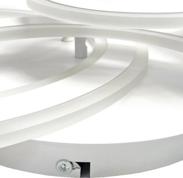 Lustră LED dimabilă aplicată LED/90W/230V 3000-6500K + telecomandă