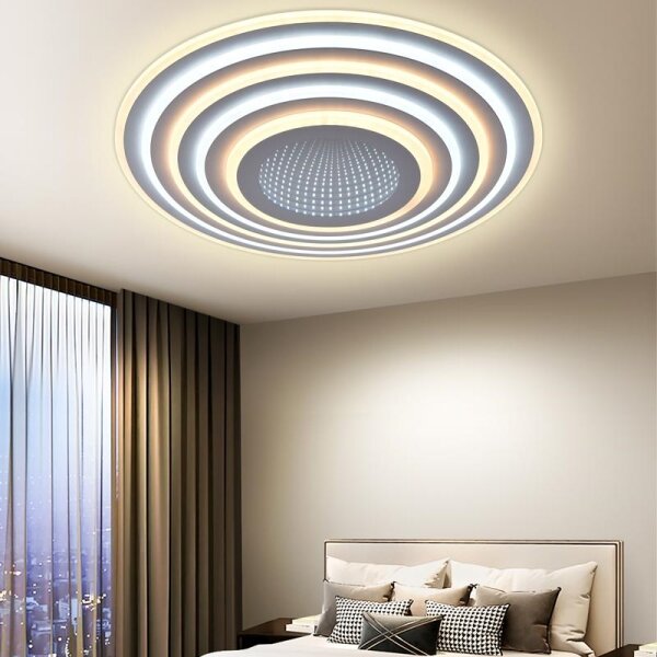 Plafonieră LED dimabilă LED/140W/230V 3000-6500K + telecomandă