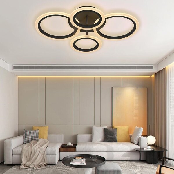 Brilagi - Plafonieră LED dimabilă ORBITS LED/50W/230V 3000-6500K + telecomandă