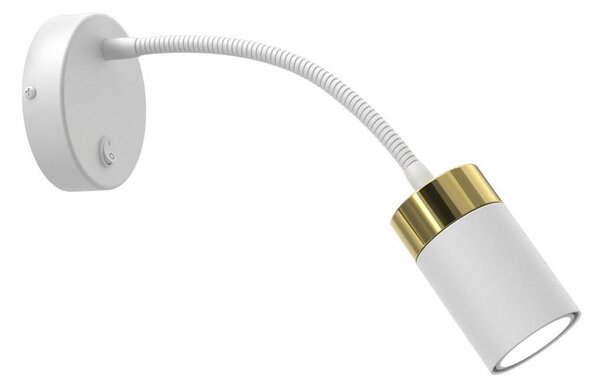Lampă flexibilă JOKER 1xGU10/8W/230V alb/auriu