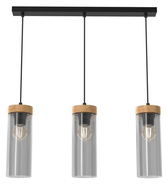 Lustră pe cablu ELICA 3xE27/60W/230V