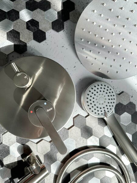 Set de dus incastrat Rea Ontario Brush Nickel + BOX