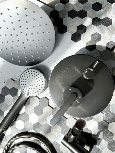 Set de dus incastrat Rea Ontario Gun Grey + BOX