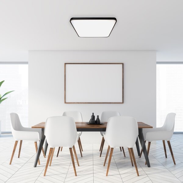 Plafonieră FABIO LED/35W/230V neagră