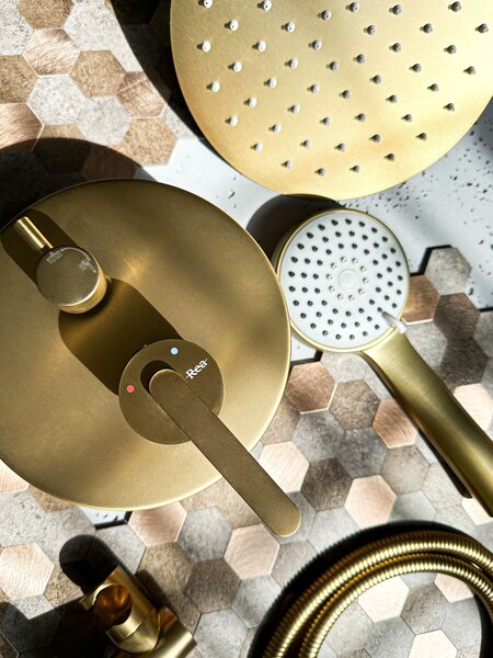 Set de dus incastrat Rea Ontario Brush Gold + BOX