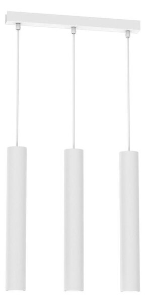 Lustră pe cablu HUDSON 3xGU10/8W/230V albă