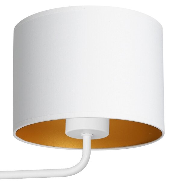 Lampă de perete ARDEN 1xE27/60W/230V alb/auriu