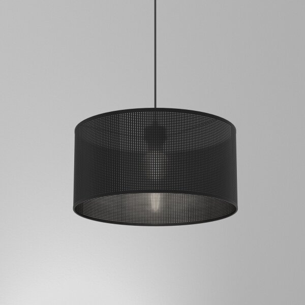 Lustră pe cablu LOFT SHADE 1xE27/60W/230V d. 40 cm neagră