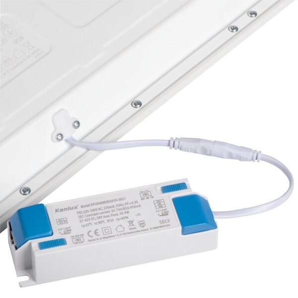 Kanlux 39236 - Panou LED încastrat BLINGO AIO LED/38W/230V 120x30 cm CRI 90