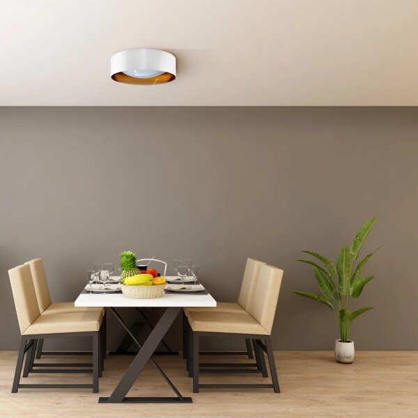 Plafonieră LED TULUZA LED/18W/230V d. 32 cm alb