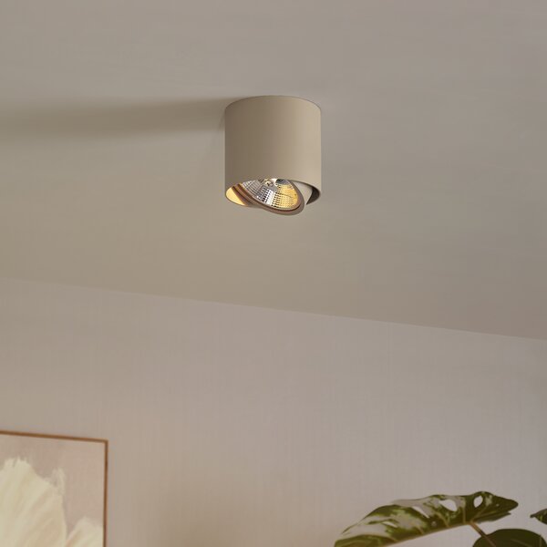 Spot de tavan modern, orientabil, taupe GU10 AR111 - Impact