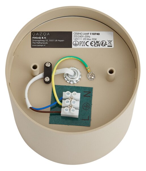 Spot de tavan modern, orientabil, taupe GU10 AR111 - Impact
