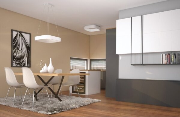 Lustră LED pe cablu cu telecomandă TOPAJA LED/36W/230V Immax NEO 07034L